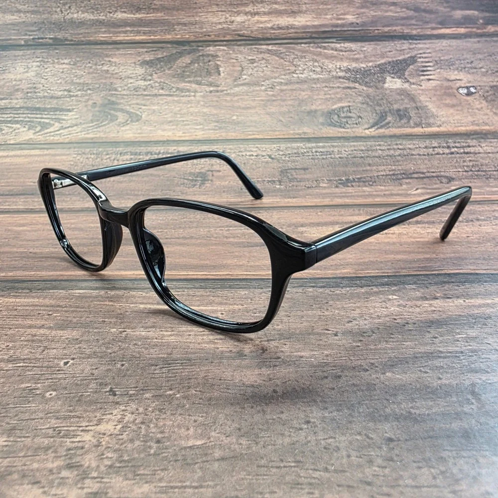 Rochester Optical Black Oval Eyeglass Frames Vintage Style‎ 150mm FRAMES ONLY